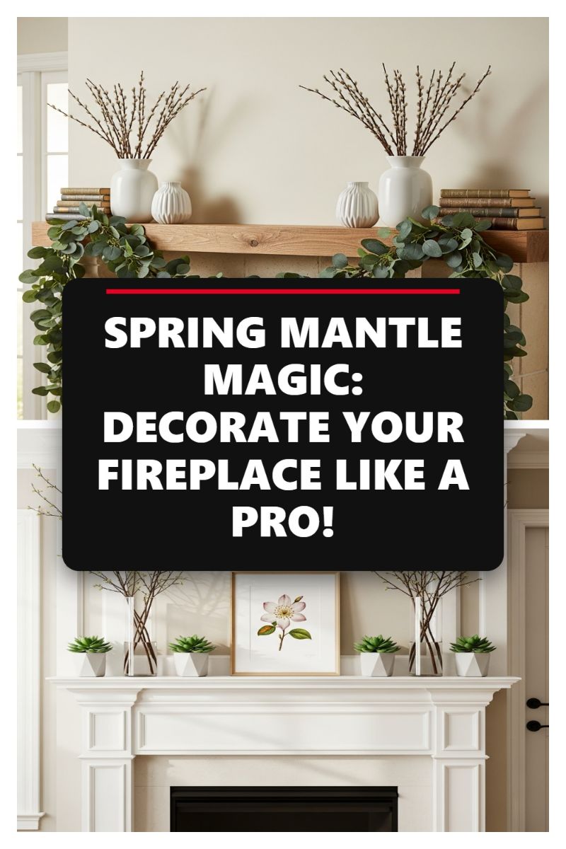 SPRING MANTLE MAGIC: DECORATE YOUR FIREPLACE LIKE A PRO!