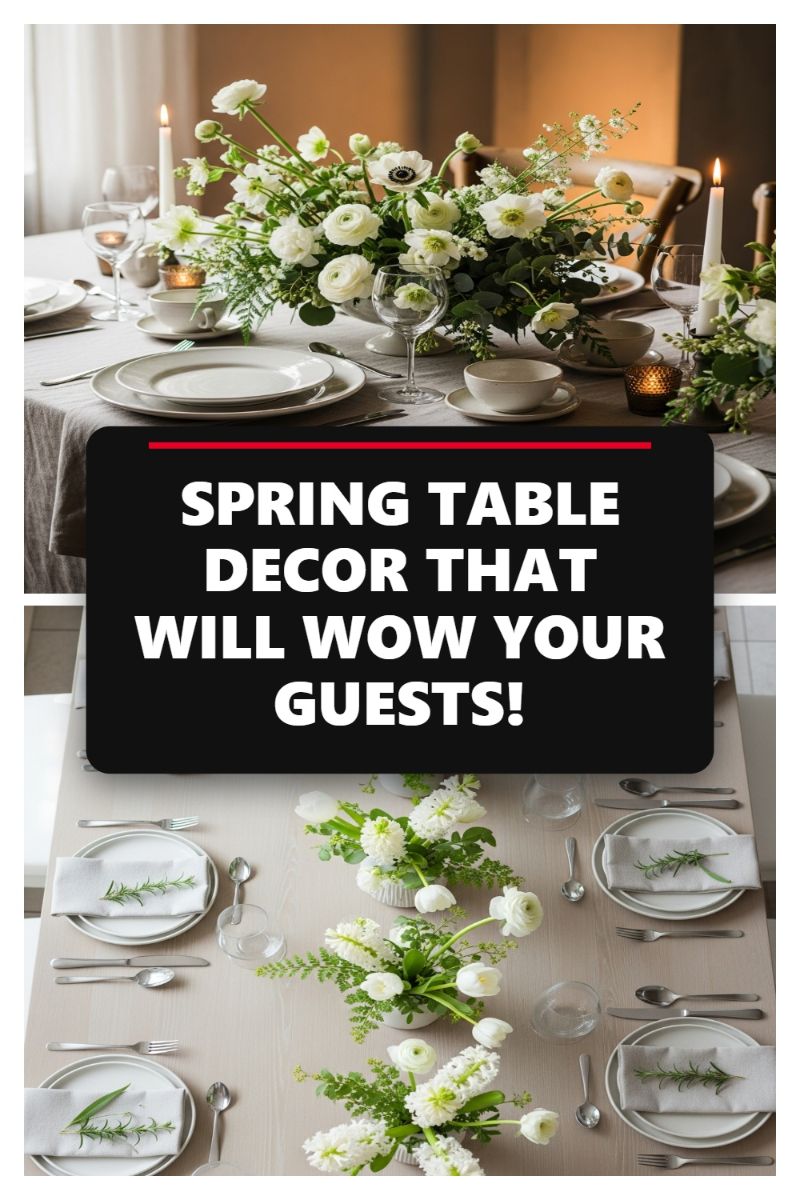 SPRING TABLE DECOR THAT WILL WOW YOUR GUESTS!