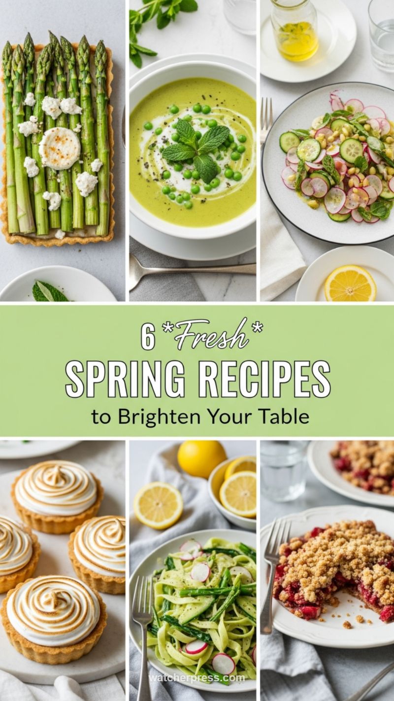 Springtime Specialties: Fresh & Vibrant Dishes