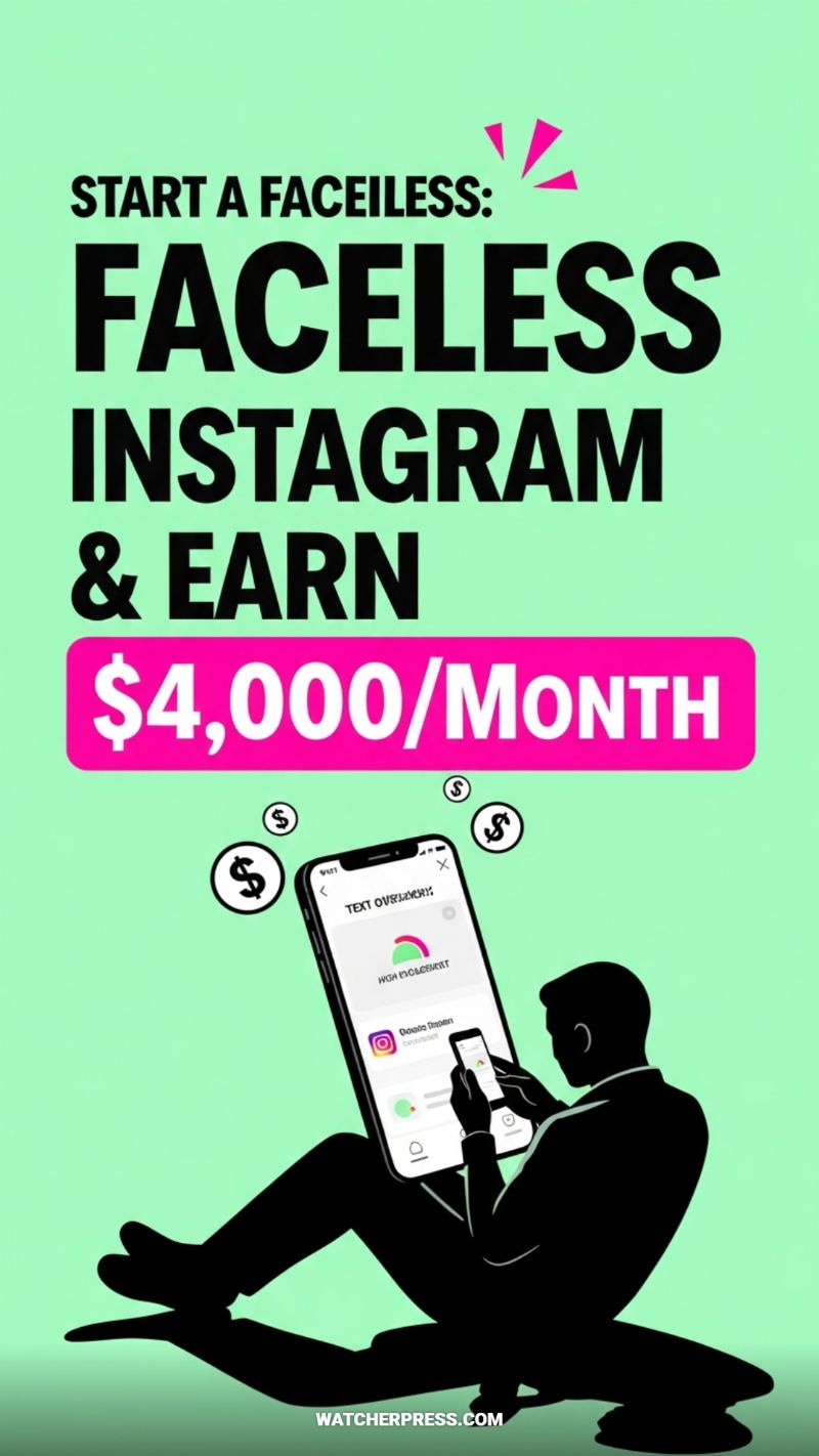 START A FACELESS: FACELESS INSTAGRAM & EARN $4,000/MONTH