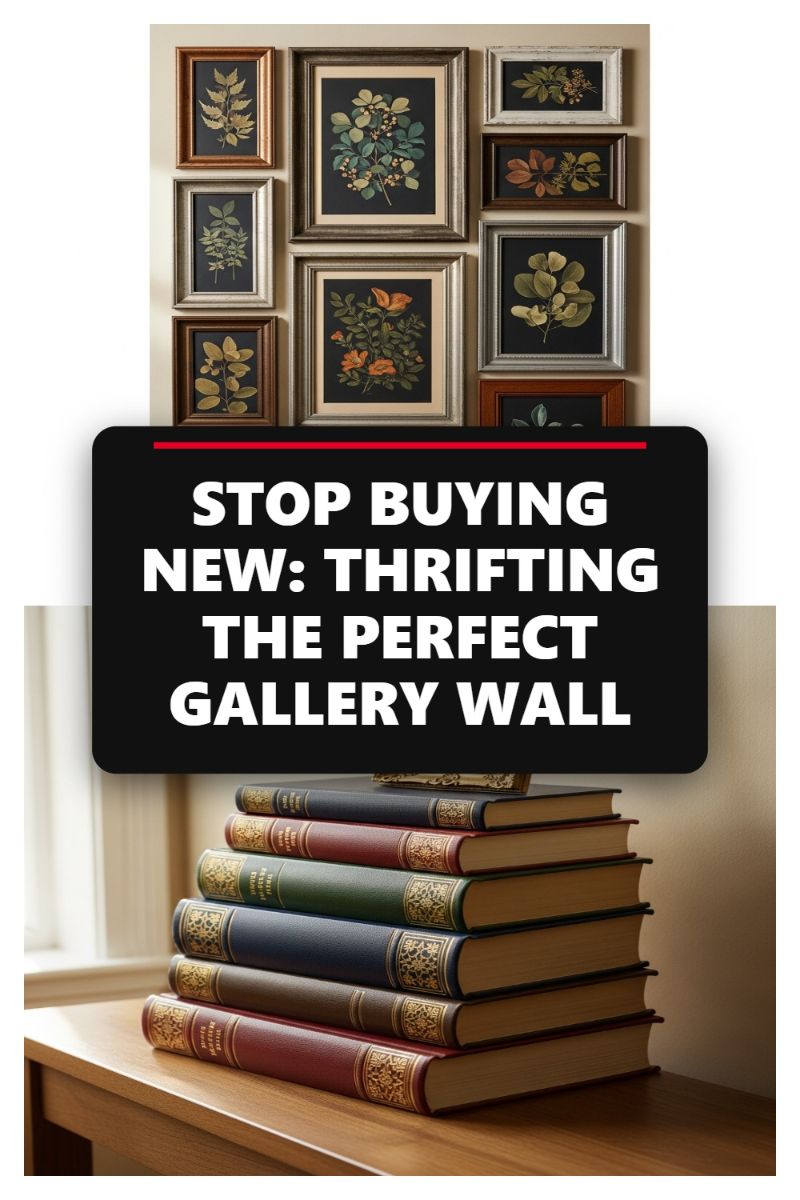 STOP BUYING NEW: THRIFTING THE PERFECT GALLERY WALL