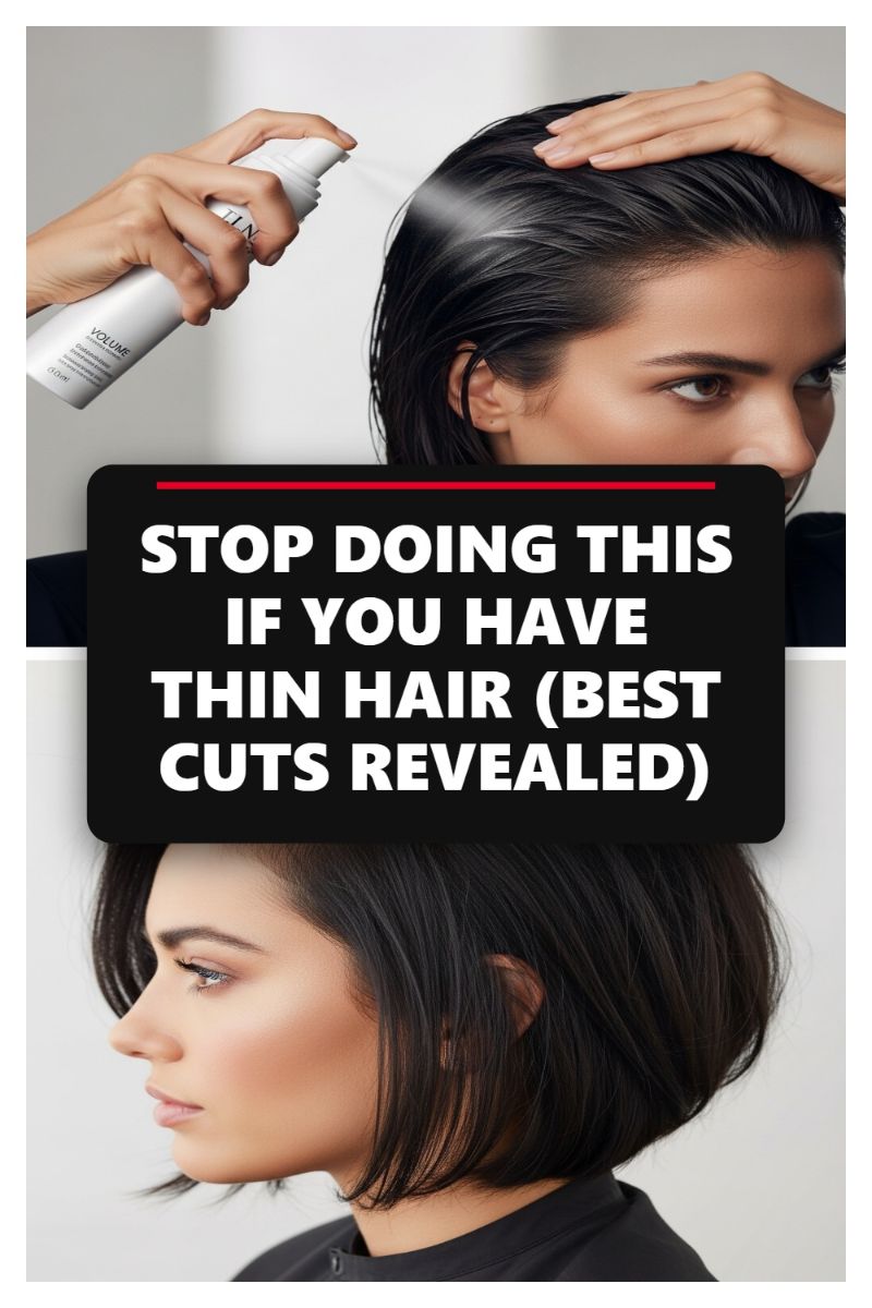 STOP DOING THIS IF YOU HAVE THIN HAIR (BEST CUTS REVEALED)