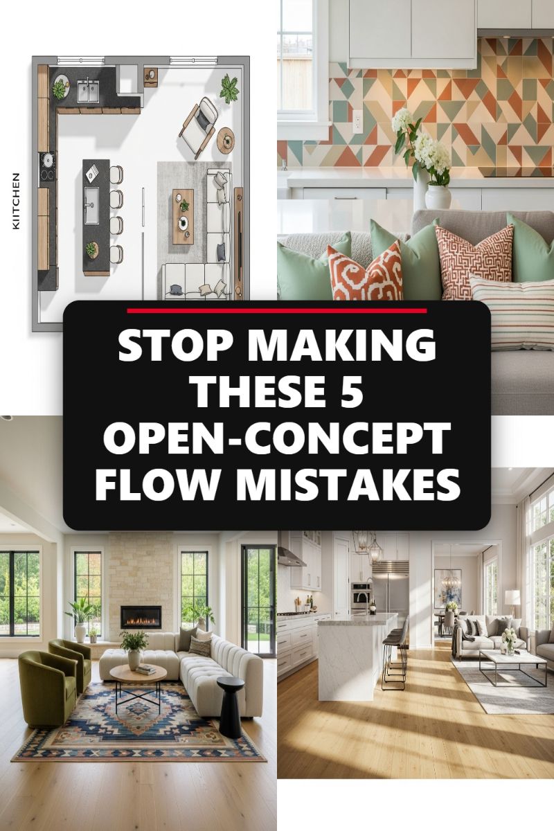 STOP MAKING THESE 5 OPEN-CONCEPT FLOW MISTAKES