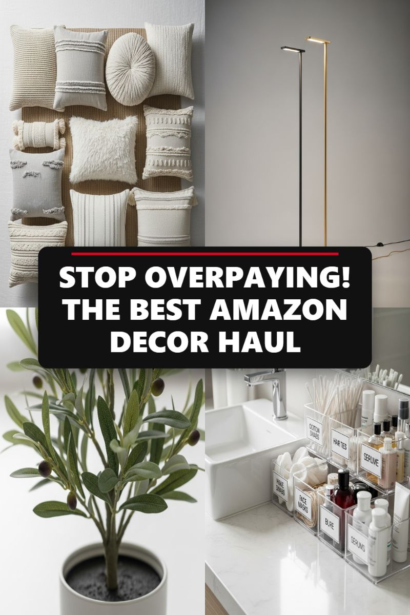 STOP OVERPAYING! THE BEST AMAZON DECOR HAUL