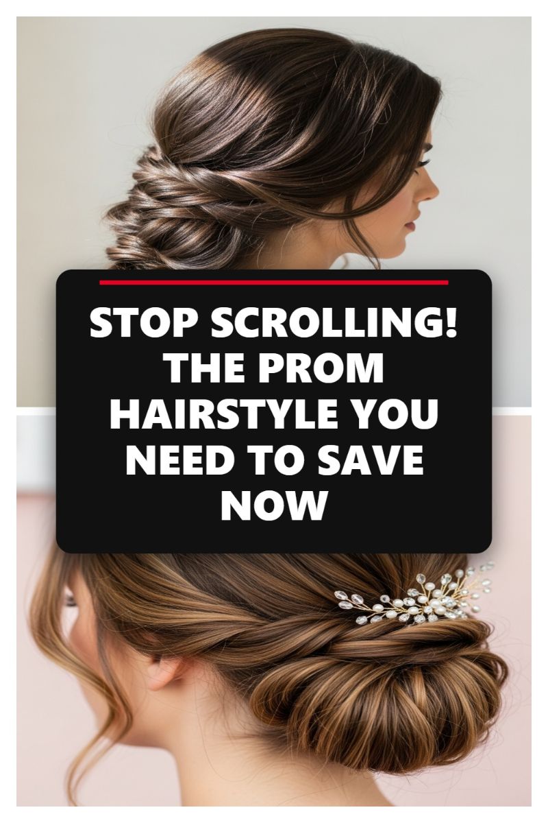 STOP SCROLLING! THE PROM HAIRSTYLE YOU NEED TO SAVE NOW
