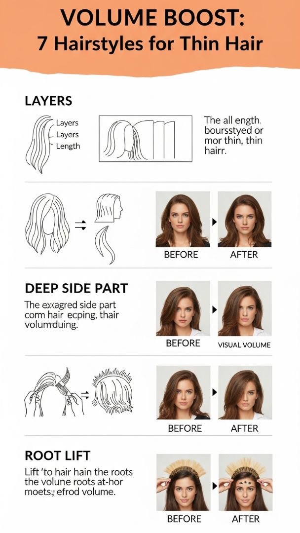 Strategic Styling: Mastering Layers, Parting, and Root Lift for Maximum Hair Volume