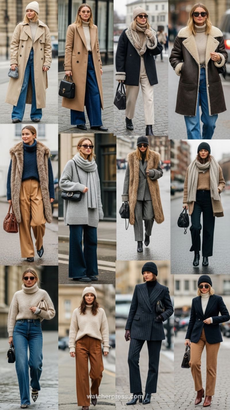 Structured Winter Street Layering