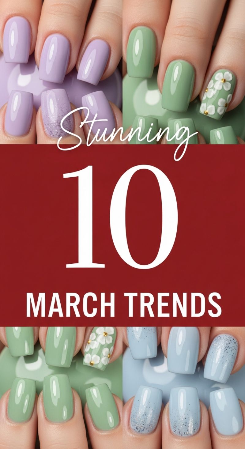 Stunning 10 MARCH TRENDS