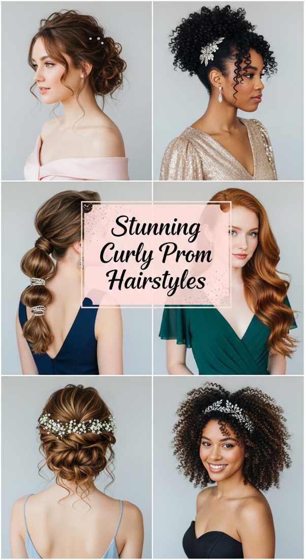 Stunning Curly Prom Hairstyles