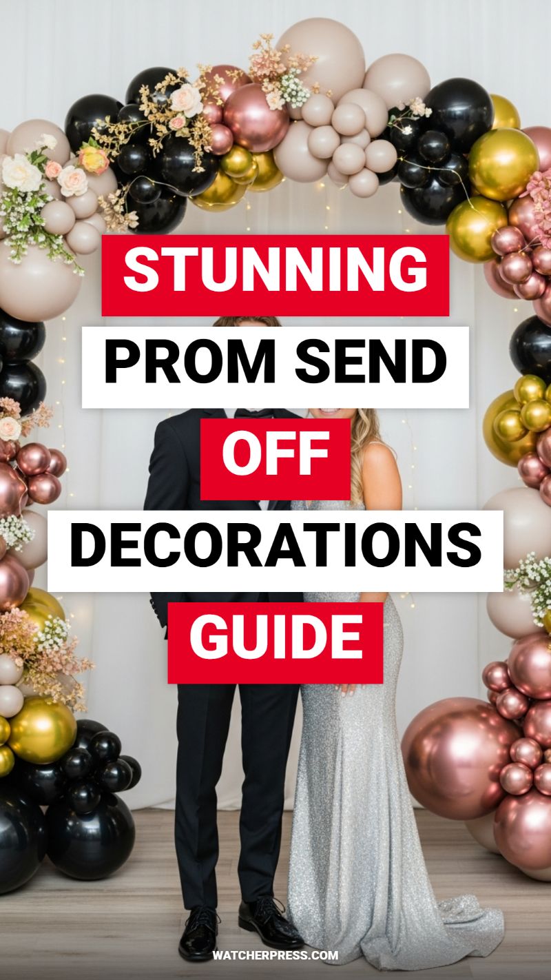 STUNNING PROM SEND OFF DECORATIONS GUIDE