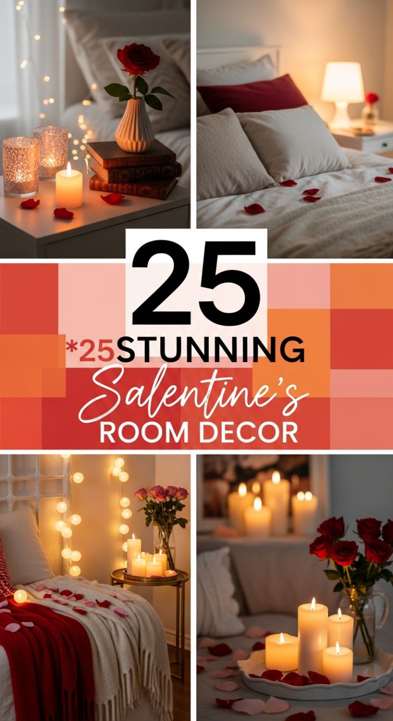 Stunning Valentine's Room Decor: Mastering Romantic Lighting & Rose Petals