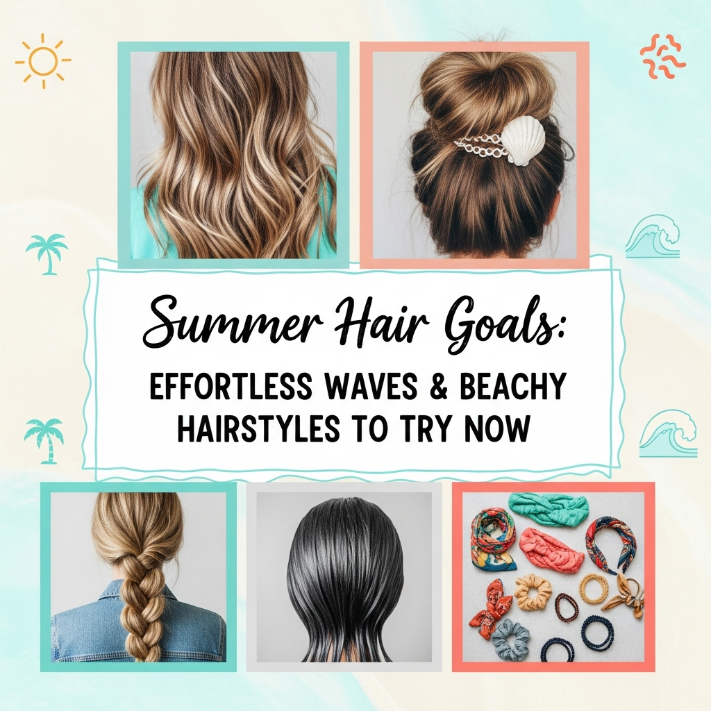 Summer Hair Goals: Effortless Waves & Beachy Hairstyles to Try Now