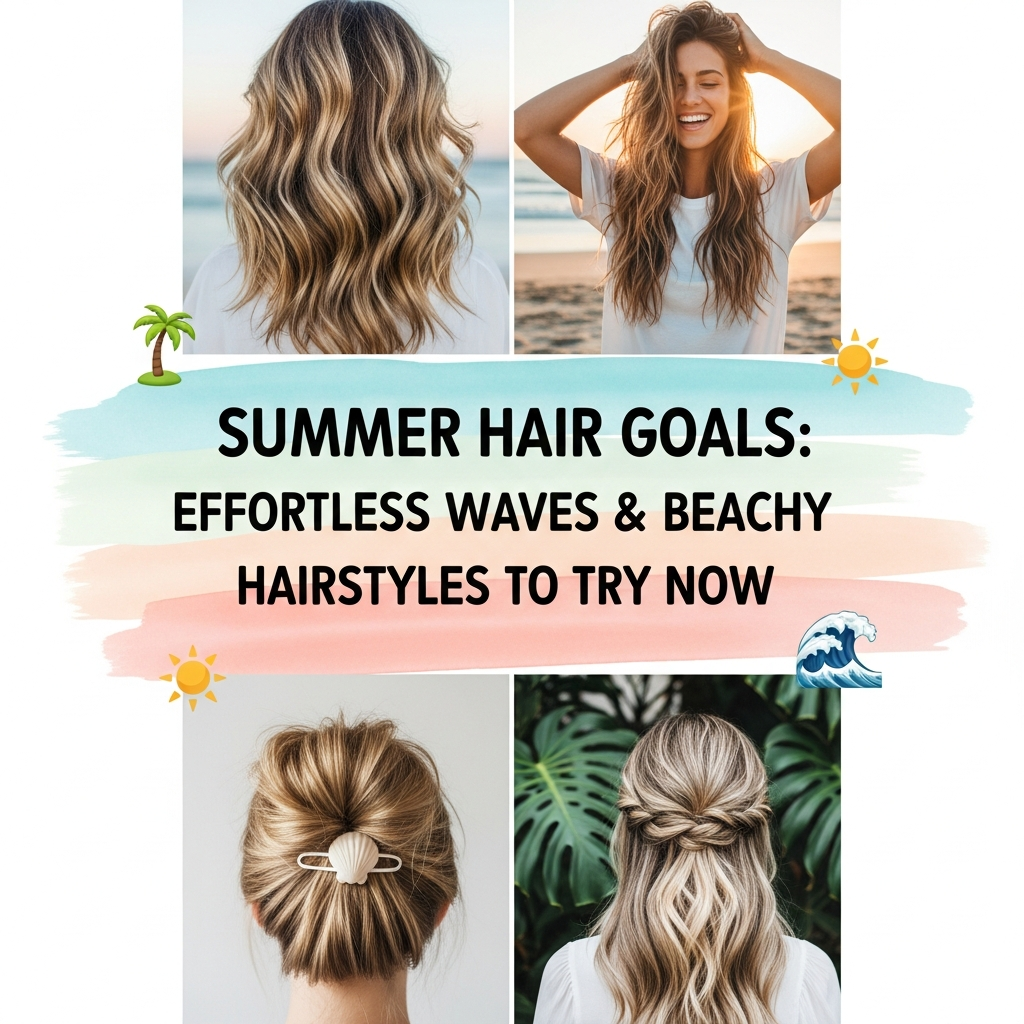 Summer Hair Goals: Effortless Waves & Beachy Hairstyles to Try Now
