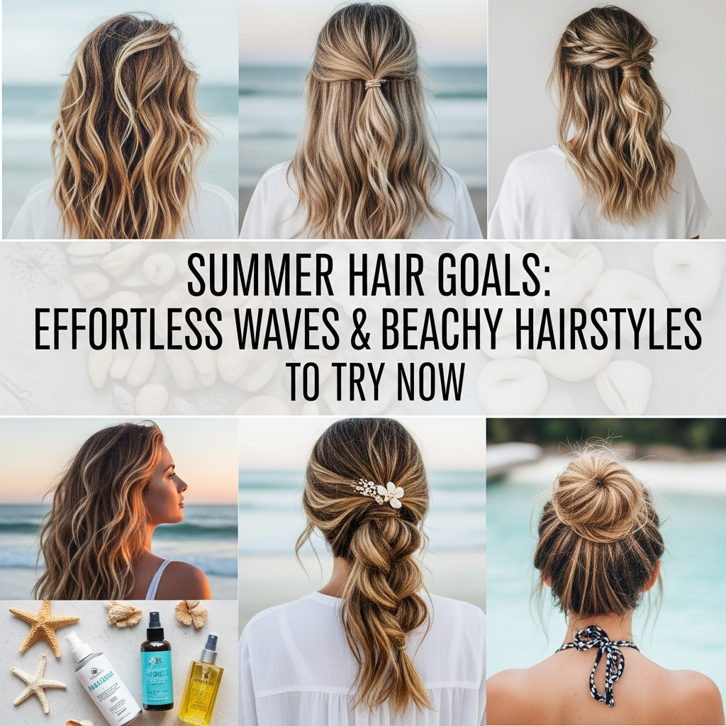 Summer Hair Goals: Effortless Waves & Beachy Hairstyles to Try Now