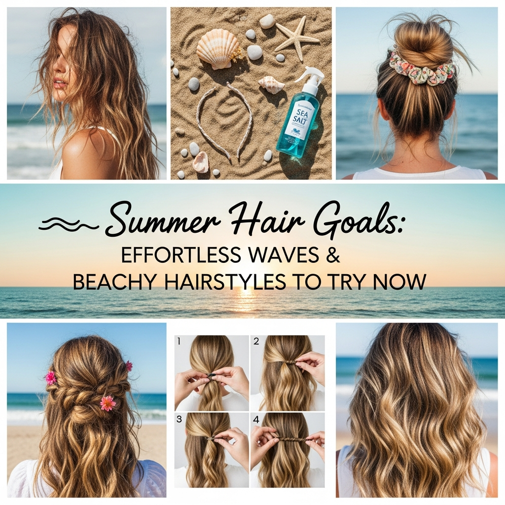 Summer Hair Goals: Effortless Waves & Beachy Hairstyles to Try Now