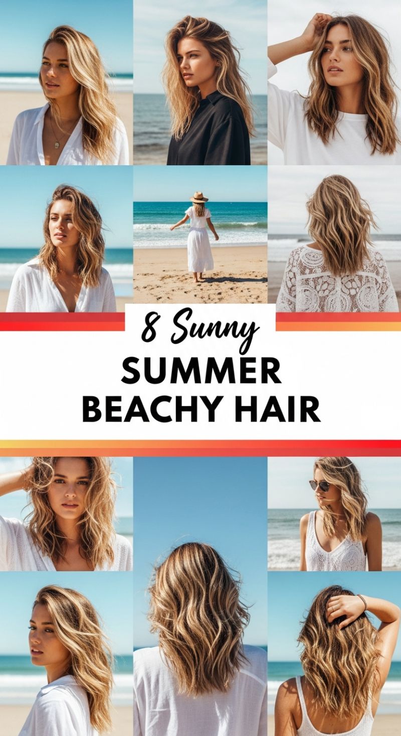 Sunny & Effortless: Beachy Waves for a Relaxed Prom Look