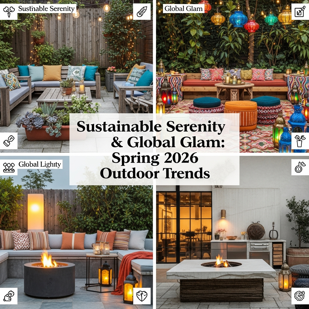 Sustainable Serenity & Global Glam: Spring 2026 Outdoor Trends