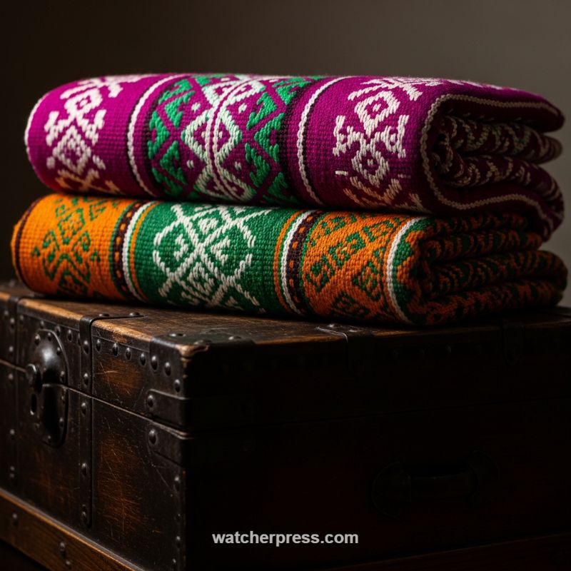 Swap Out Bland Throws for Global-Inspired Textured Textiles