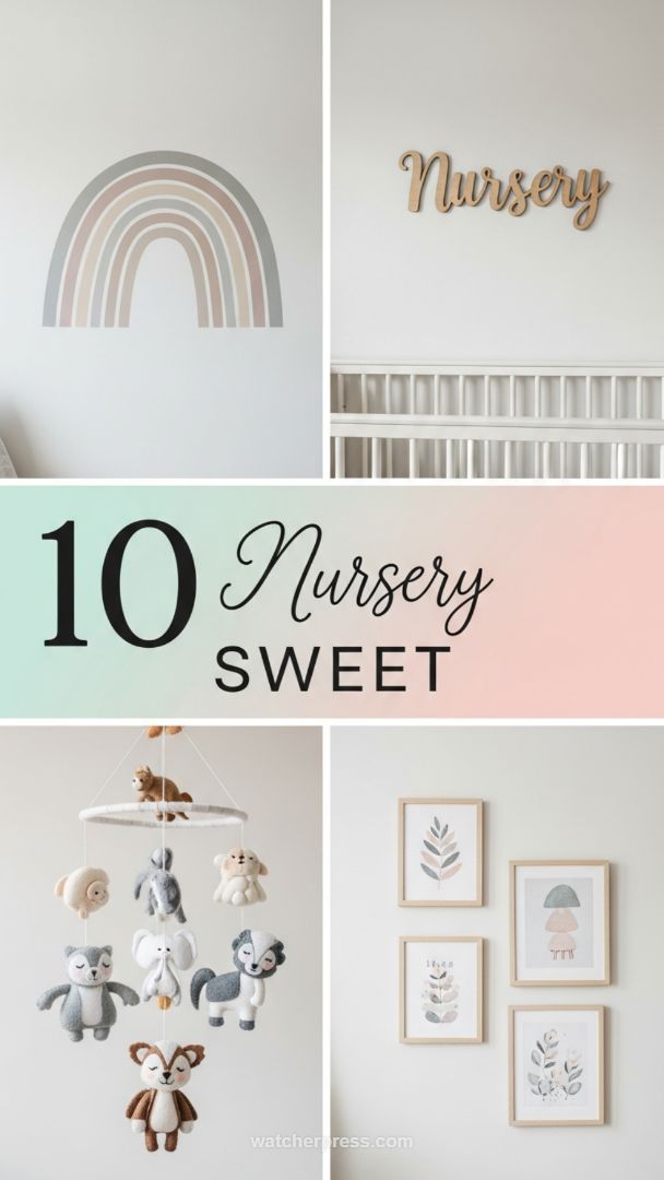 Swap Paint for Decals: Achieving a High-End, Cohesive Nursery Aesthetic