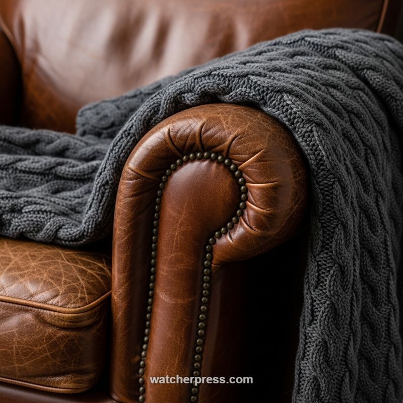 Swap Simple Throws for Sculptural, High-Contrast Texture