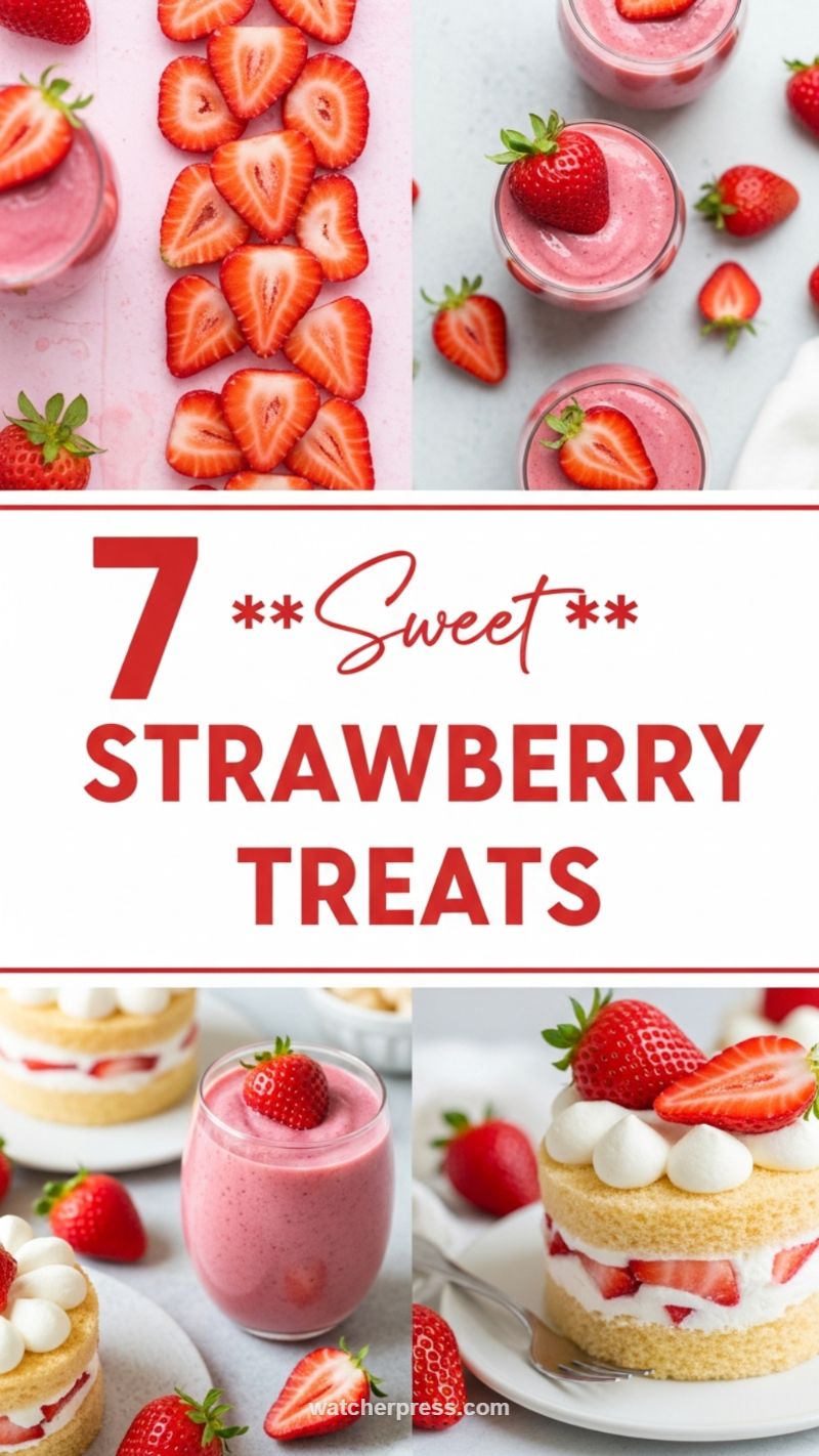Sweet Summer Bliss: Easy Strawberry Mini Shortcakes