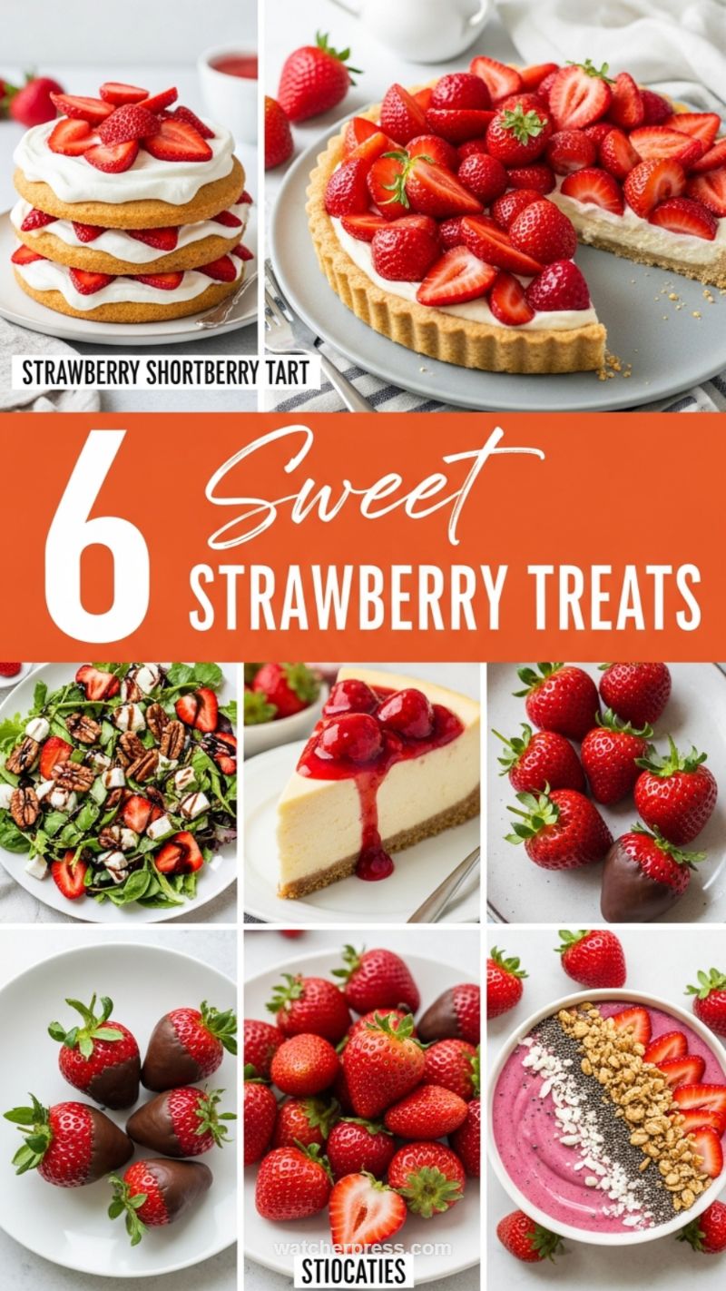 Sweet & Summery: Irresistible Strawberry Treats