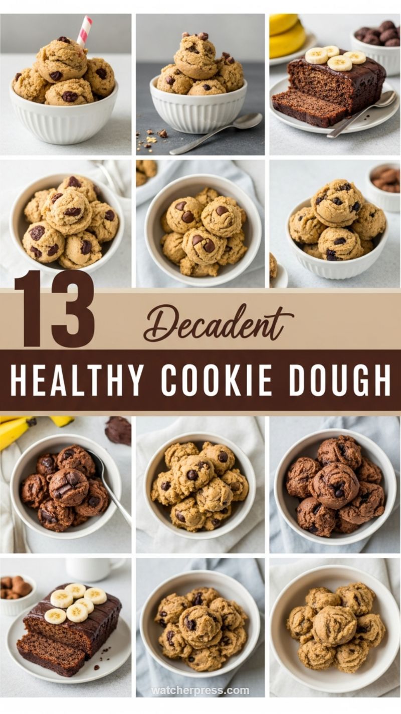 Sweet Treats Reimagined: Decadent Healthy Cookie Dough