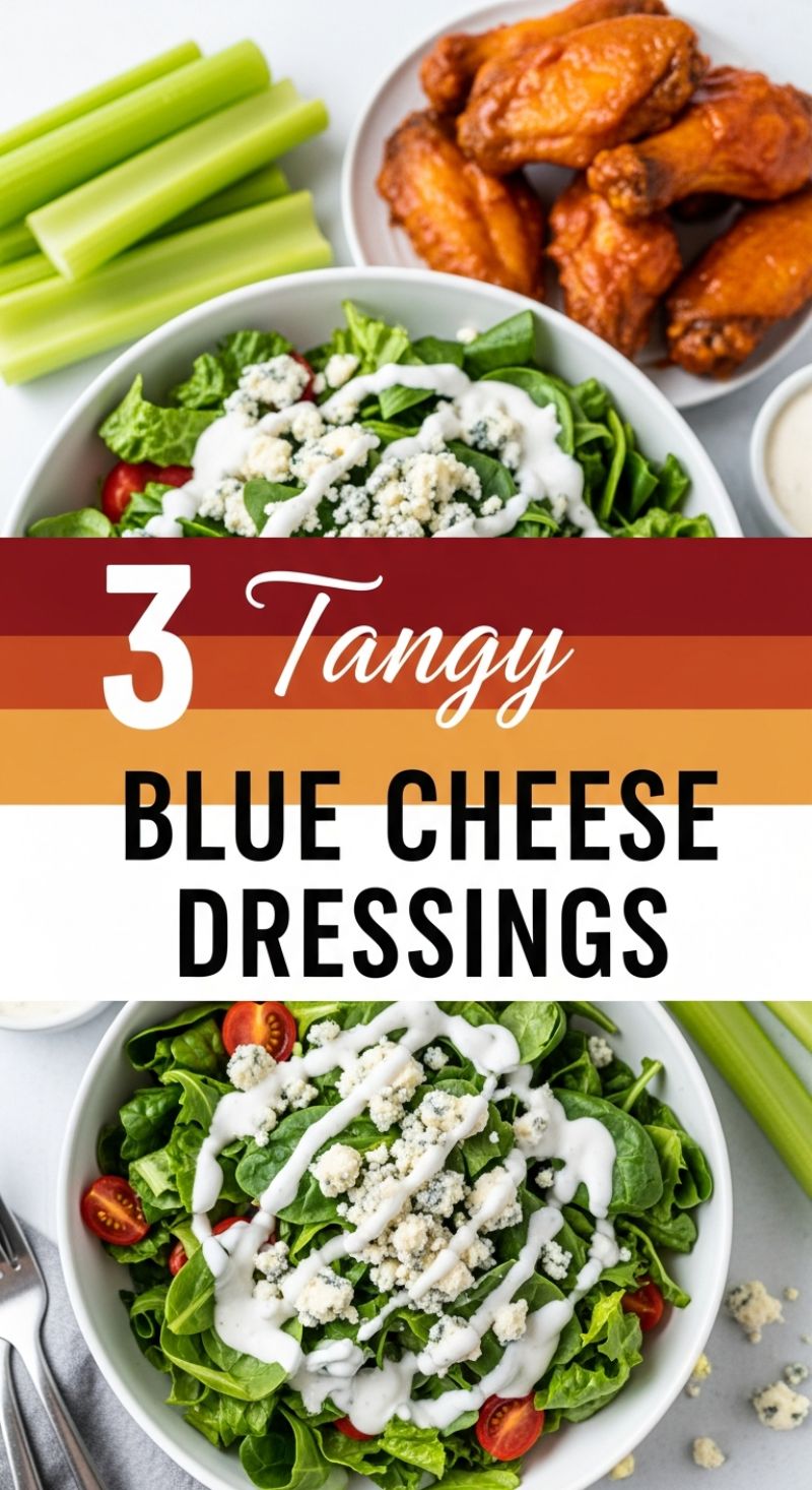 You Won't Believe How Easy These 20+ Mouth-Watering Recipes Are! Tangy Blue Cheese Dressings
