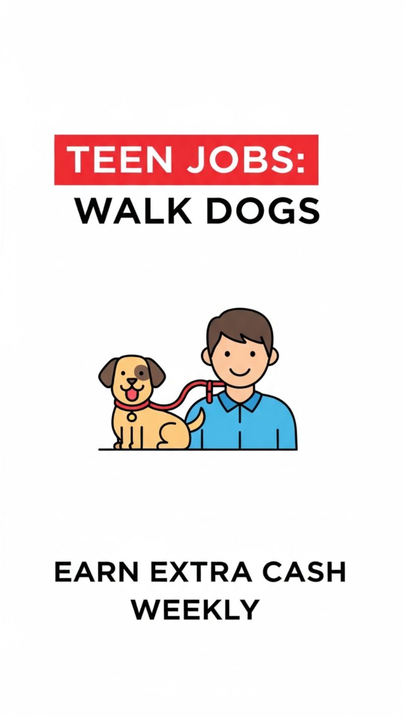 Teen Jobs: Walk Dogs
