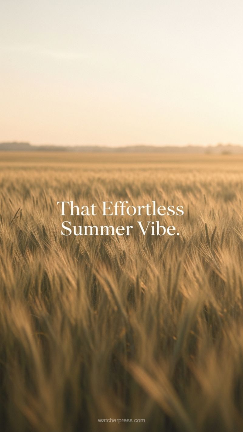That Effortless Summer Vibe: Rural Warmth