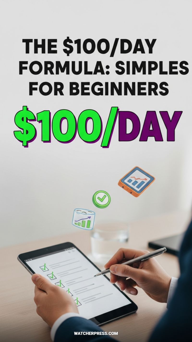 THE $100/DAY FORMULA: SIMPLE FOR BEGINNERS