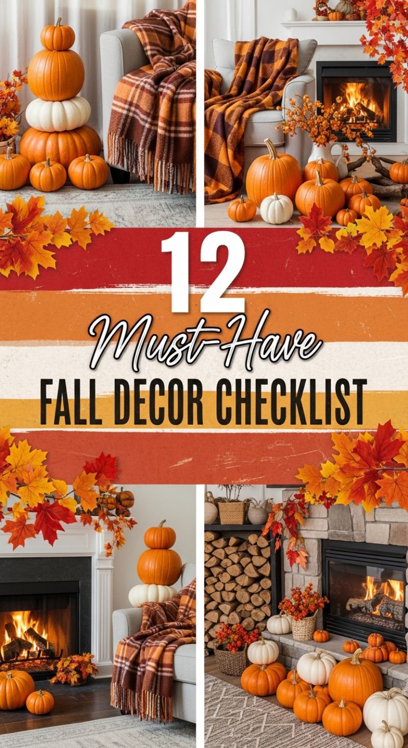 The 12 Must-Have Fall Decor Checklist: Thrifting Your Way to Cozy Interiors
