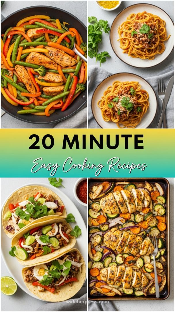 The 20-Minute Meal Revolution: Quick-Cook Collage of High-Protein, Fat-Shredding Dinners