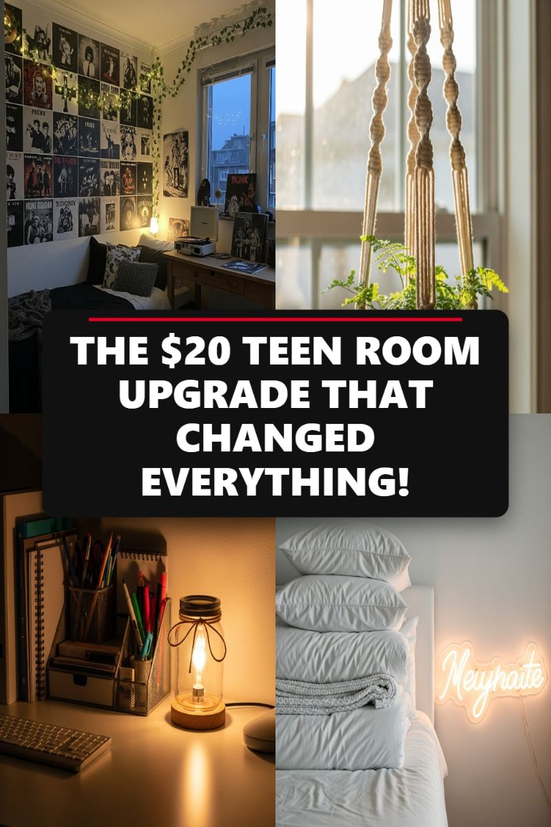 The $20 Teen Room Upgrade That Changed Everything!
