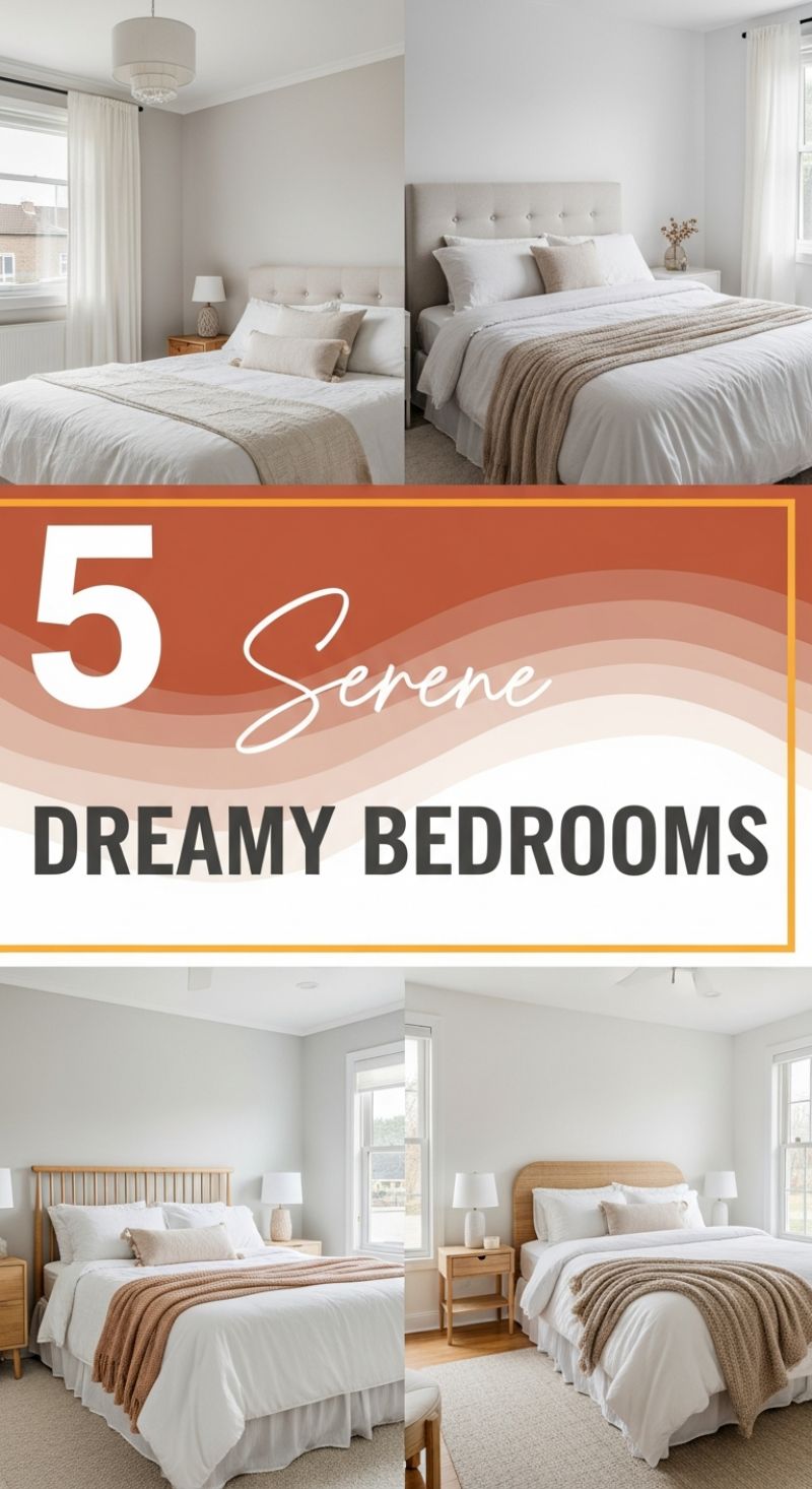 The Art of Calm: Serene Dreamy Bedrooms