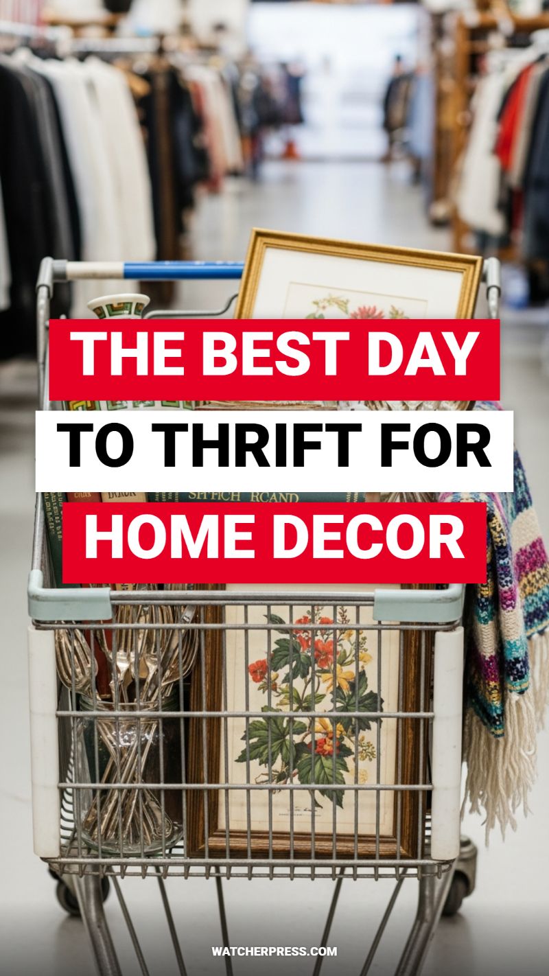 THE BEST DAY TO THRIFT FOR HOME DECOR
