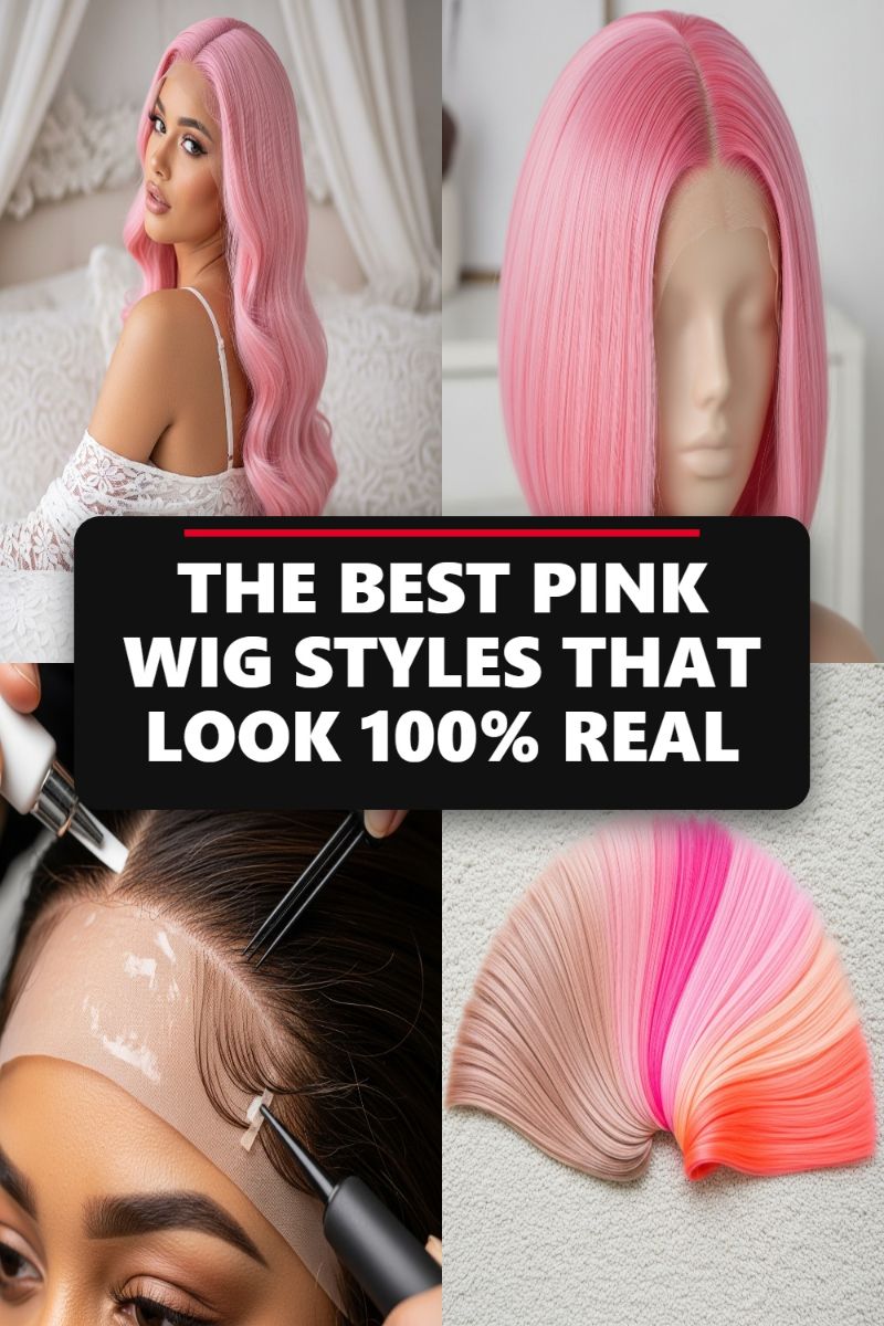 THE BEST PINK WIG STYLES THAT LOOK 100% REAL