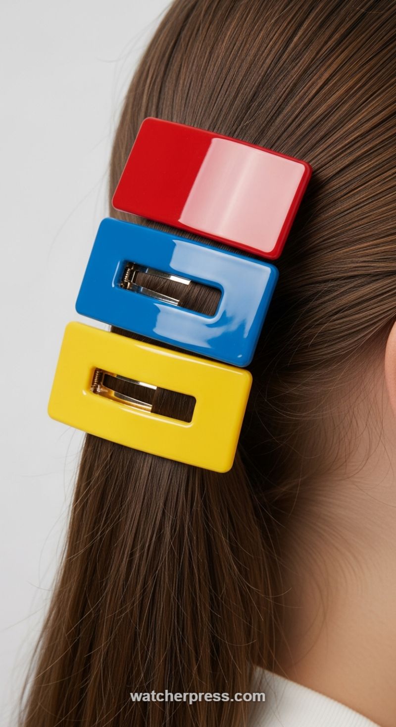 The Bold 90s Color-Block Statement Stack