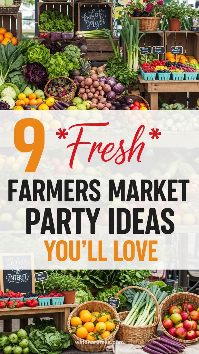 The Bountiful Farmers Market Gathering Plate