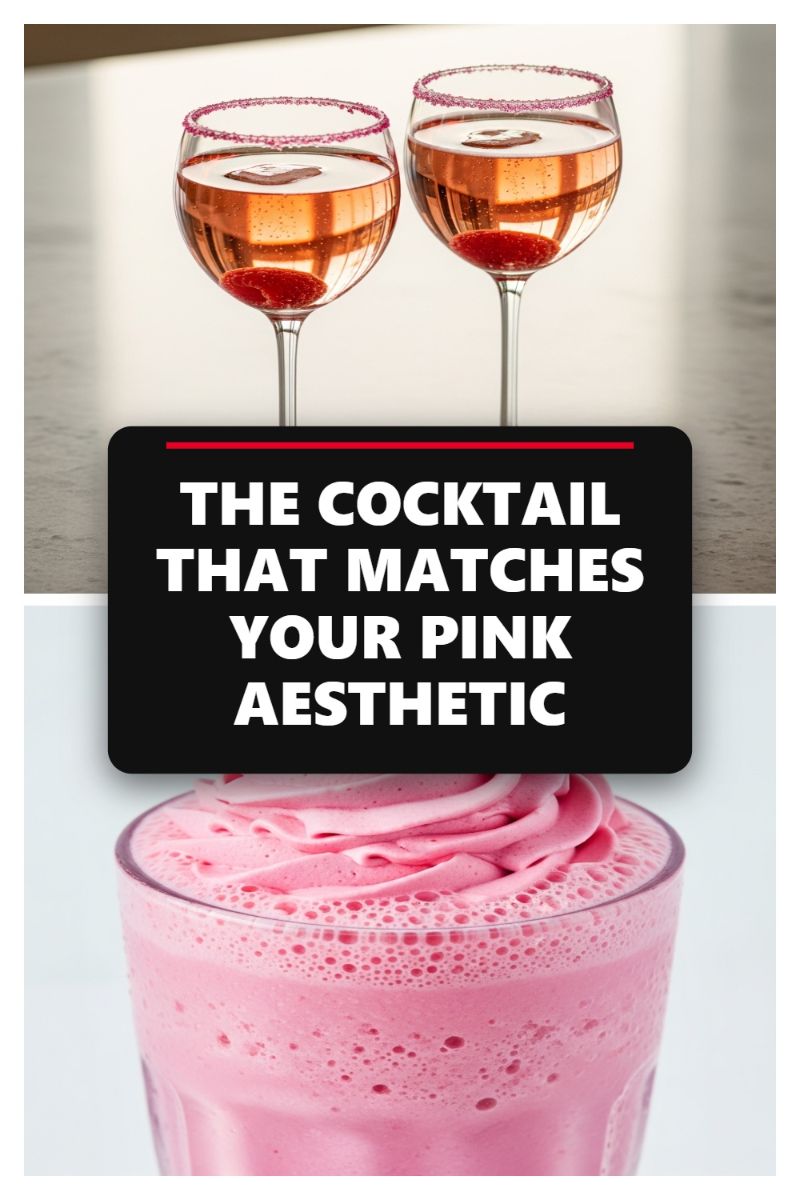 THE COCKTAIL THAT MATCHES YOUR PINK AESTHETIC