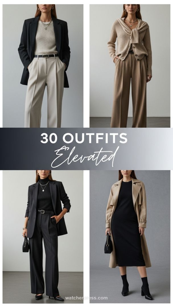 The Core Capsule: Four Neutral Outfits That Transition Effortlessly from Boardroom to Bistro