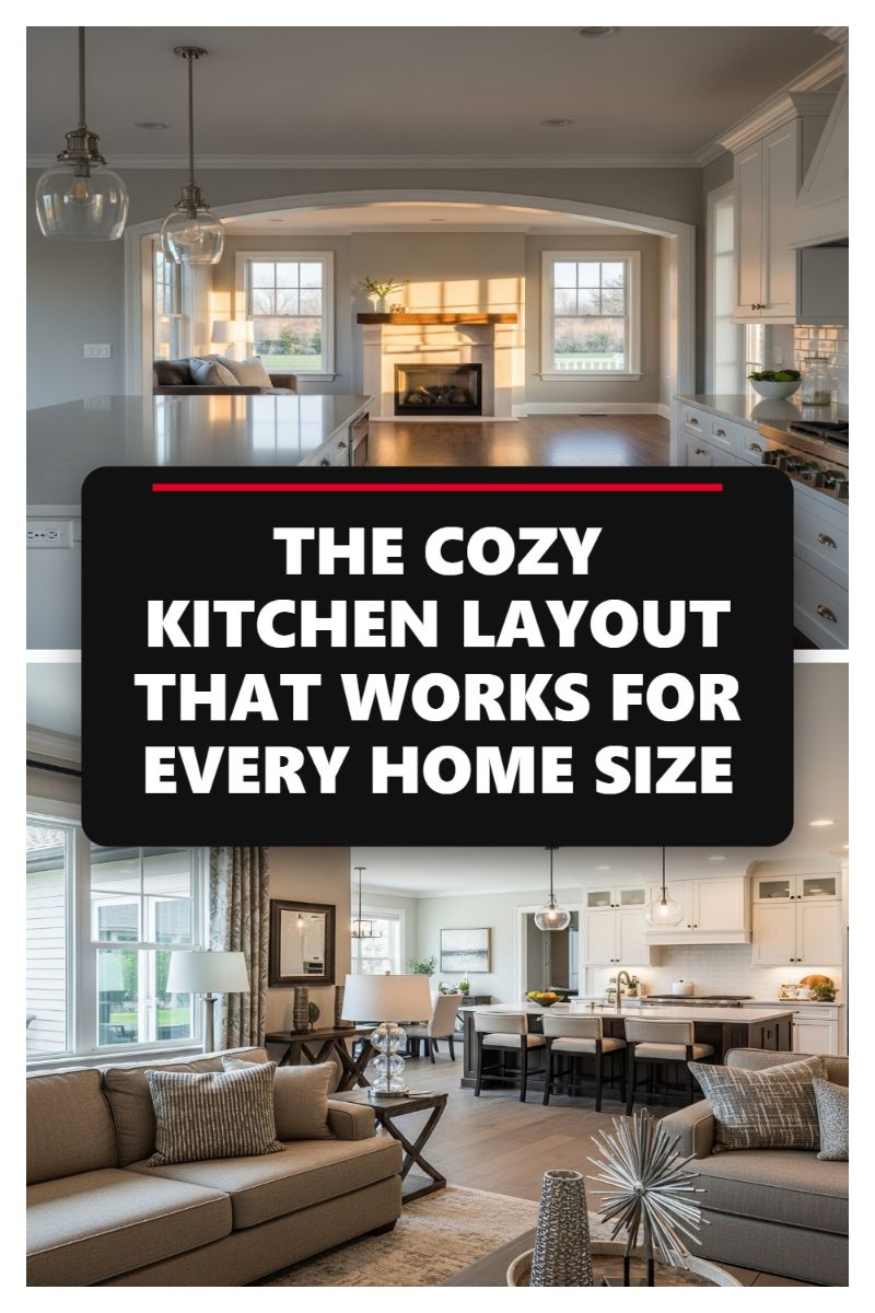 THE COZY KITCHEN LAYOUT THAT WORKS FOR EVERY HOME SIZE