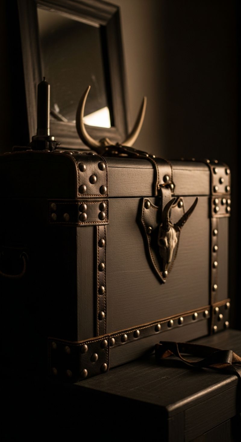 The Dark Academia Collector: Turning Basic Trunks into Luxe Steamer Chests