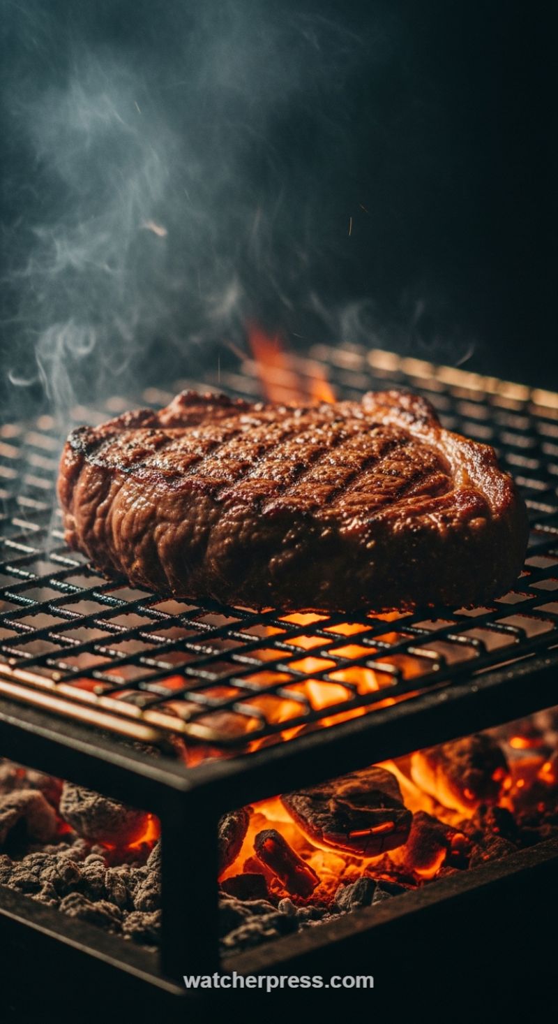 The Dramatic Al Fresco Steakhouse Setting