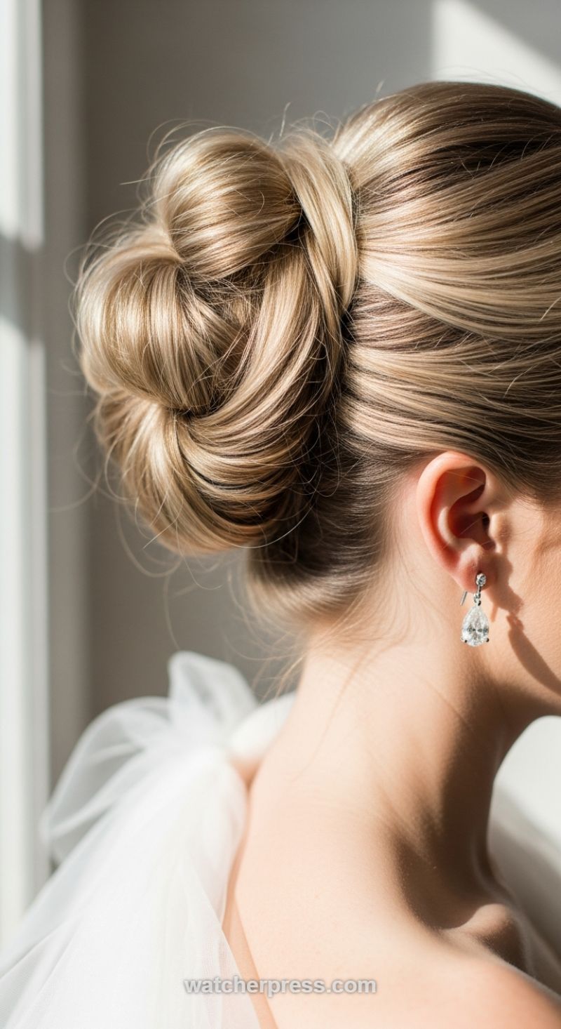 The Effortless Voluminous Low Bun