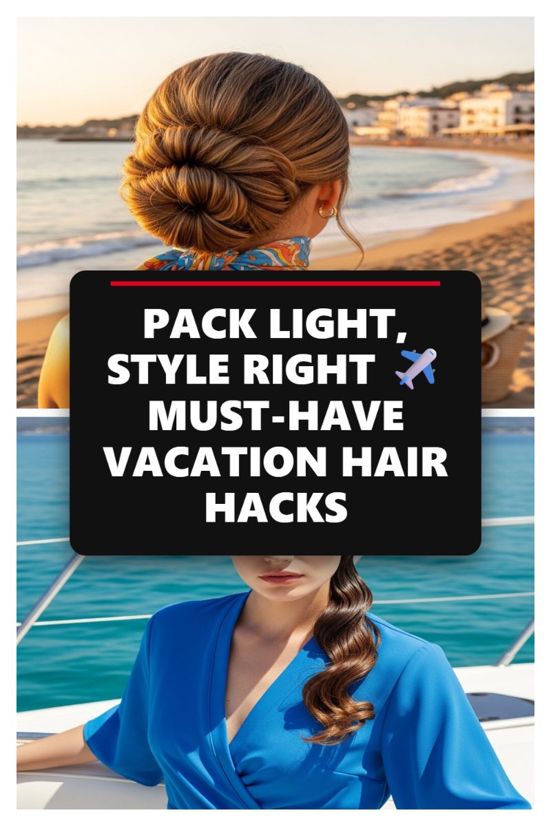 The Elegant Chignon & Hollywood Wave: Vacation-Proof Glamour for V-Day