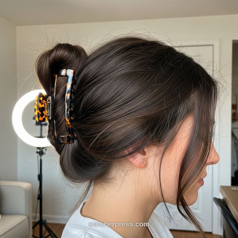 The Elevated Claw Clip Twist: Effortless Chic for Any Occasion