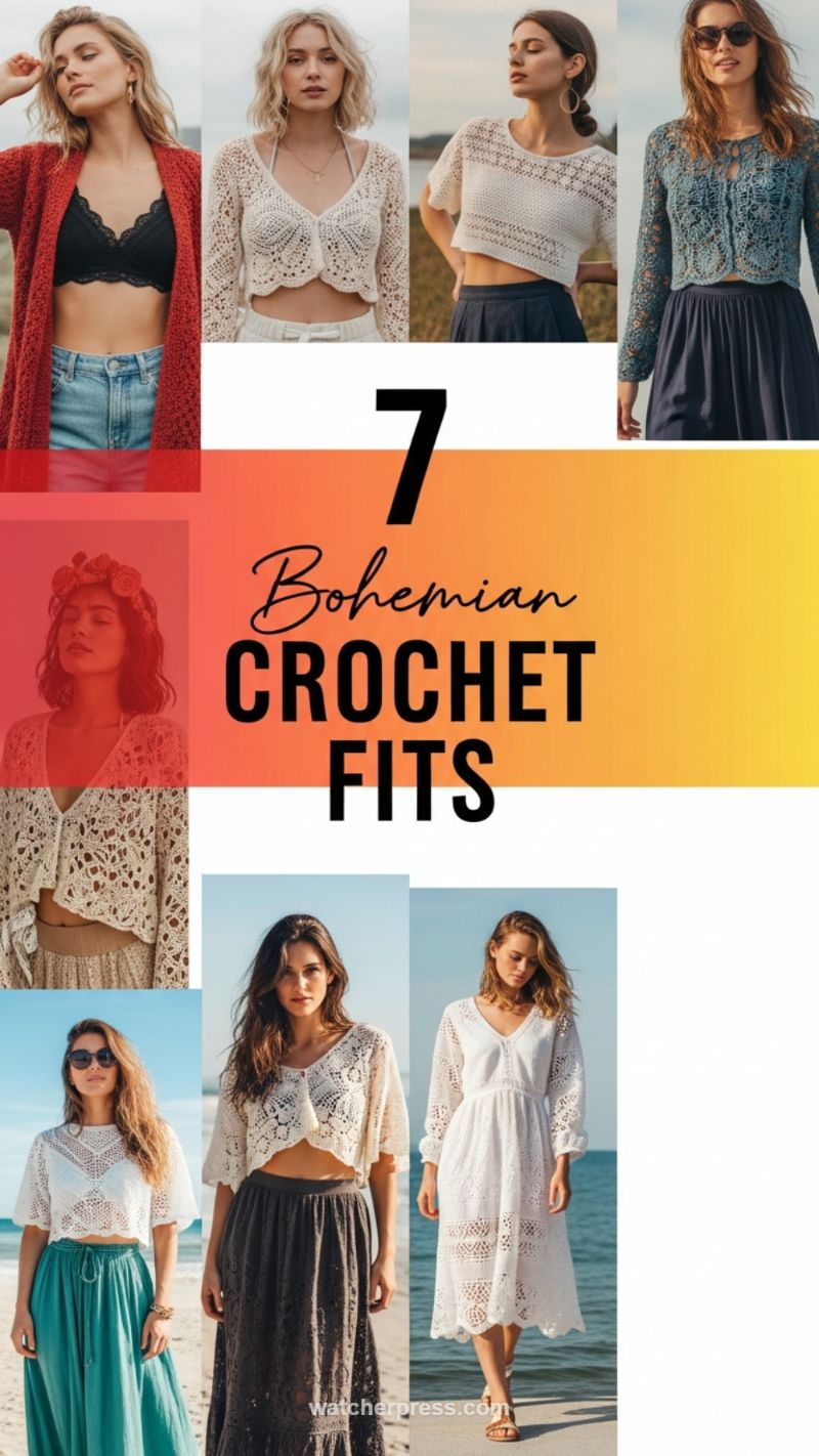 The Essential 7 Bohemian Crochet Looks