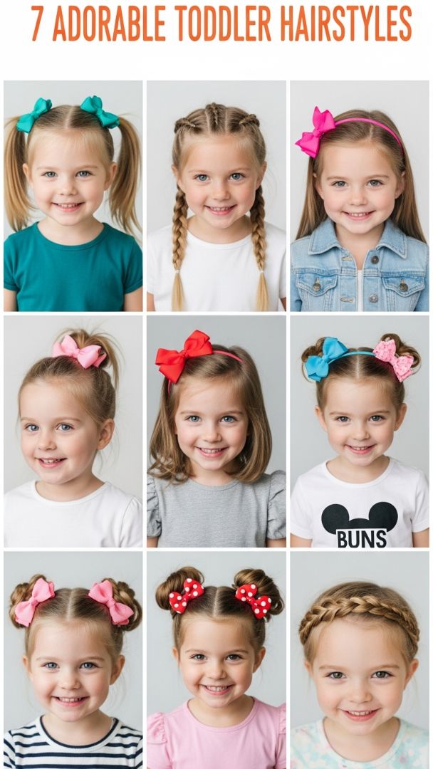 The Essential Toddler Hairstyle Lookbook: Quick, Secure, and Accessory-Focused Options