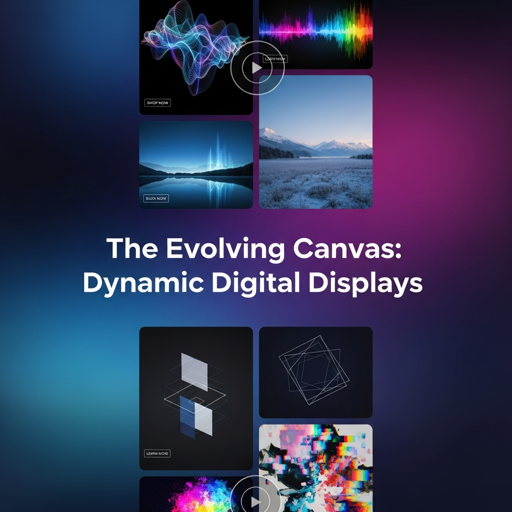 The Evolving Canvas: Dynamic Digital Displays